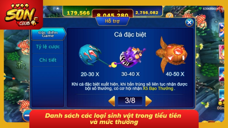 Cẩm Nang Chơi Bắn Cá Tiểu Tiên Trúng Thưởng Lớn 2 Phân loại sinh vật biển để nhận thưởng lớn