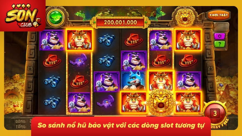 Nổ Hũ Bảo Vật Ở Sonclub - Giải Mã Kho Báu Và Mẹo Săn Thưởng 7 Không gian slot cổ đại đặt cạnh những phong cách game quay hũ khác nhau